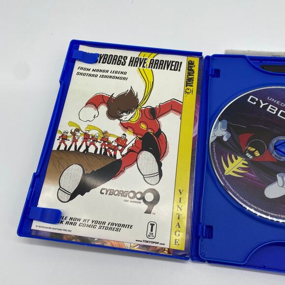 Cyborg 009 Unedited and Uncut DVD Video EUC - Picture 3 of 5